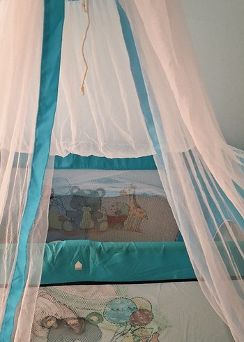 Bohem Mavi Besik cibinlik - Görsel 2