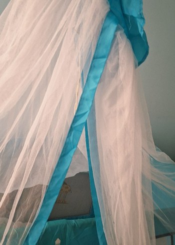 Bohem Mavi Besik cibinlik - Görsel 4