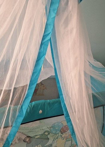 Bohem Mavi Besik cibinlik - Görsel 5