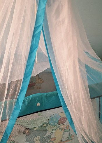 Bohem Mavi Besik cibinlik - Görsel 6