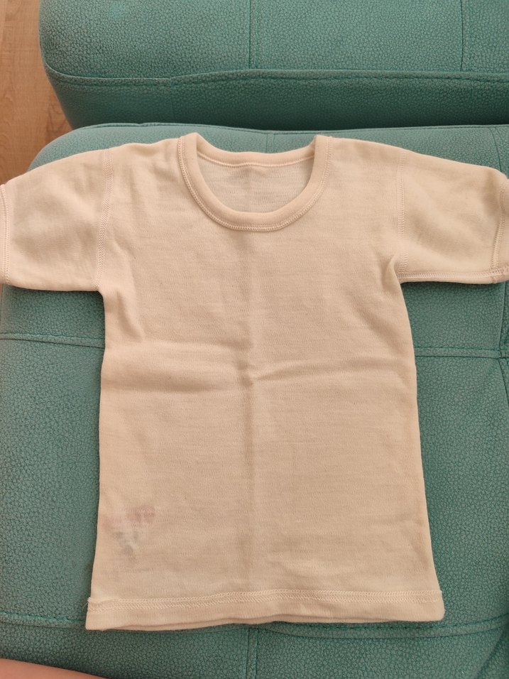 Beyaz Çocuk İçlik Tişört - Görsel 3