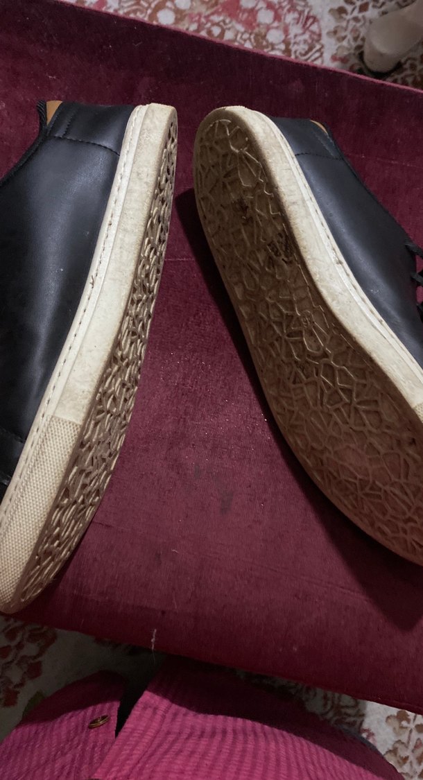 Siyah Bağcıklı Erkek Spor Ayakkabı - Görsel 2