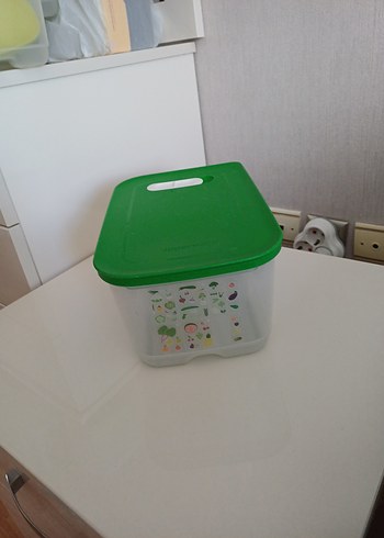 Yeşil Kapaklı Plastik Saklama Kutusu - Görsel 5