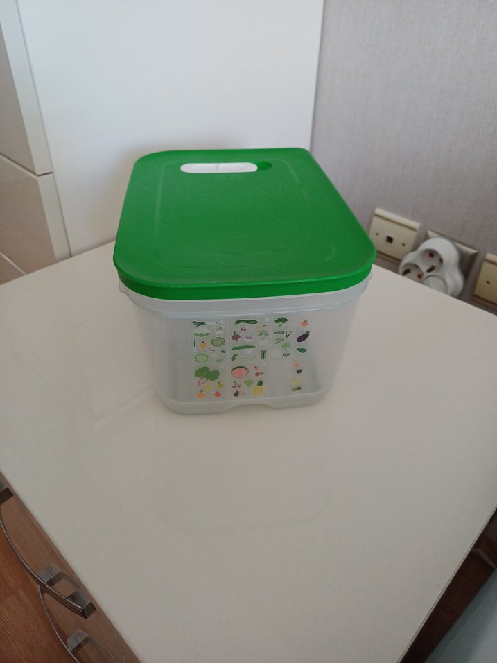 Yeşil Kapaklı Plastik Saklama Kutusu - Görsel 4