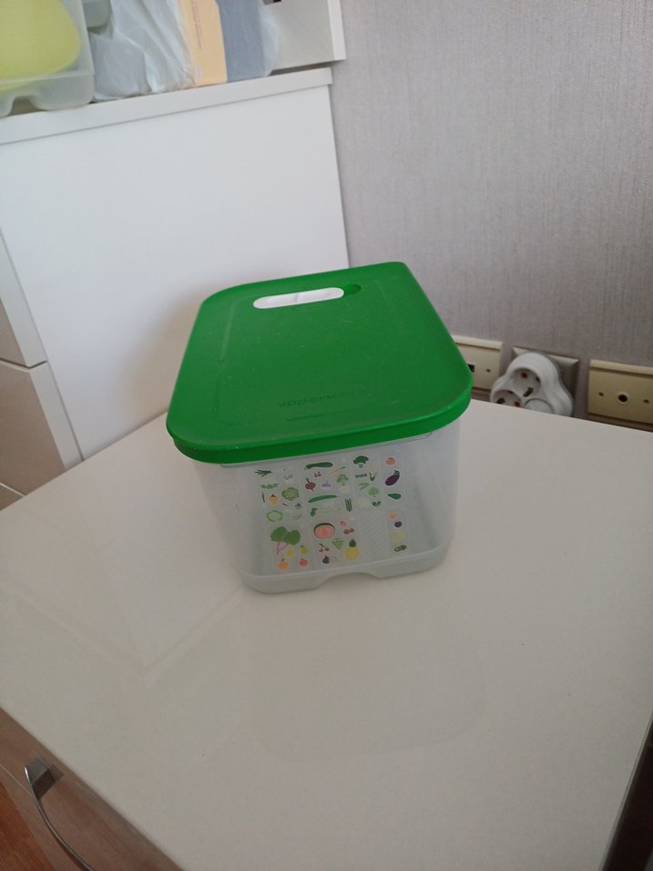 Yeşil Kapaklı Plastik Saklama Kutusu - Görsel 5