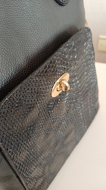 Siyah sırt çantasi - Görsel 4