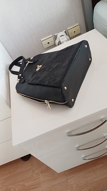 Siyah sırt çantasi - Görsel 7