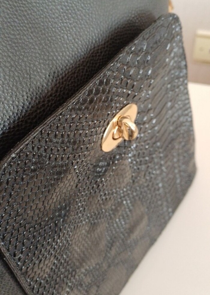 Siyah sırt çantasi - Görsel 4