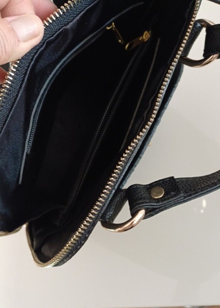 Siyah sırt çantasi - Görsel 5