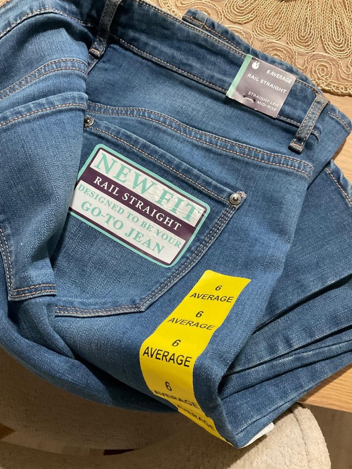 Kadın Mavi Denim Kemerli Midi Jean - Görsel 2