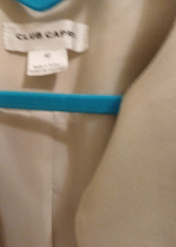 krem kısa ceket - Görsel 6