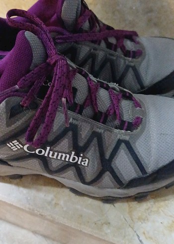 Mor ve Gri Kadın Spor Ayakkabı - Görsel 7