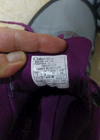 Mor ve Gri Kadın Spor Ayakkabı - Görsel 5