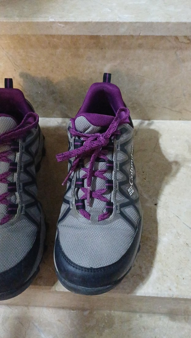 Mor ve Gri Kadın Spor Ayakkabı - Görsel 2