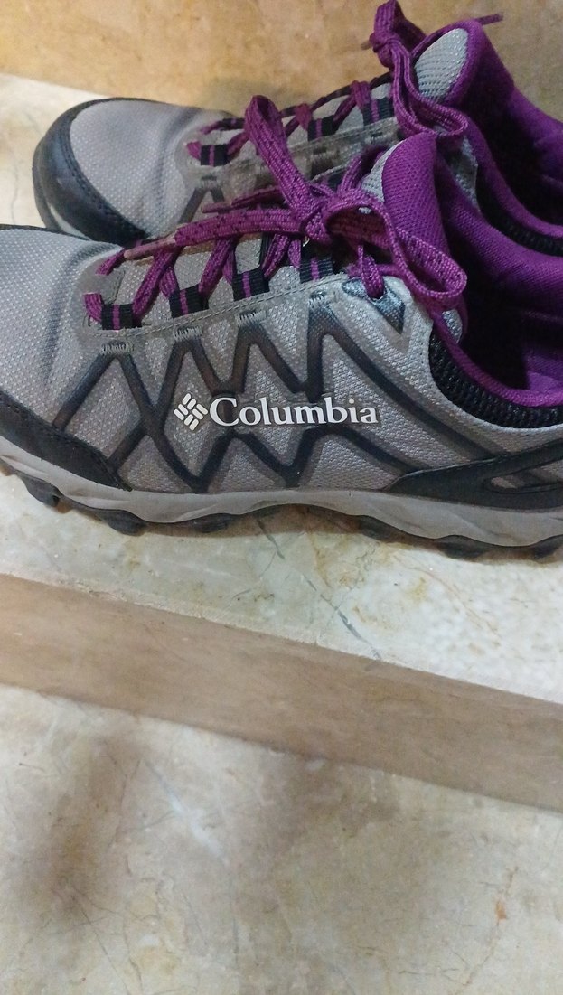 Mor ve Gri Kadın Spor Ayakkabı - Görsel 3