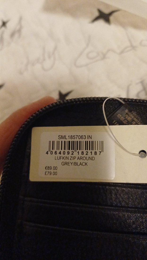 gri siyah Deri Fermuarlı Erkek Cüzdanı - Görsel 4