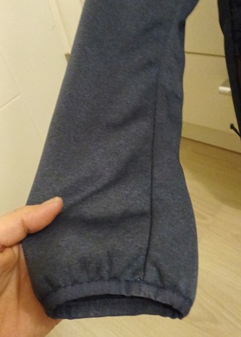 Erkek Lacivert Fermuarlı Midi Mont - Görsel 8