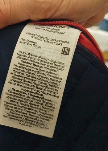 Erkek Lacivert Fermuarlı Midi Mont - Görsel 5