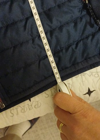 Erkek Lacivert Fermuarlı Midi Mont - Görsel 12