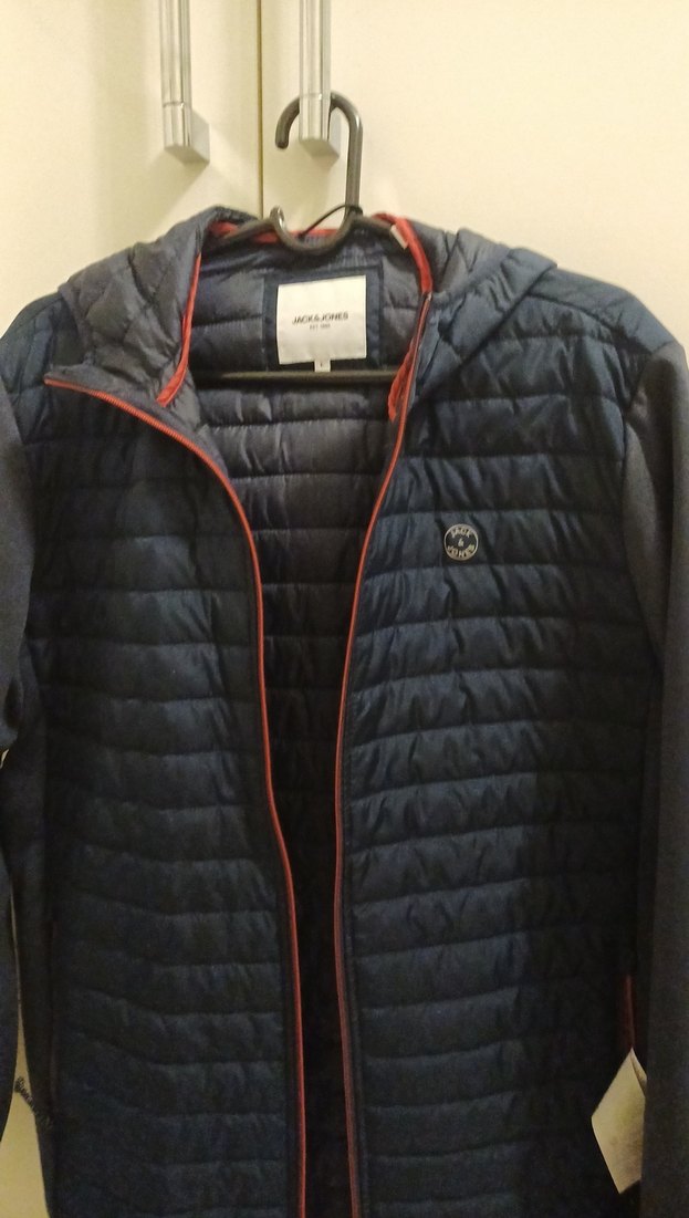 Erkek Lacivert Fermuarlı Midi Mont - Görsel 2