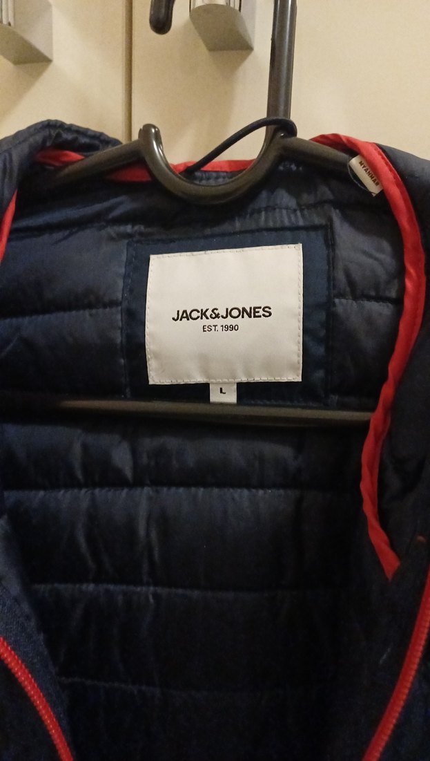 Erkek Lacivert Fermuarlı Midi Mont - Görsel 3