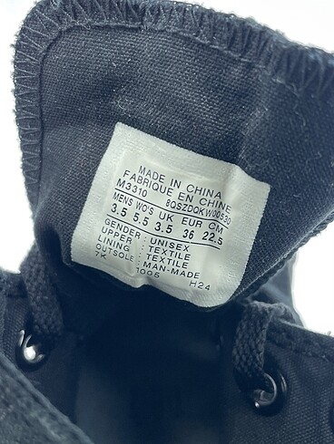 36 Beden siyah Renk Converse Spor Ayakkabı %70 İndirimli.
