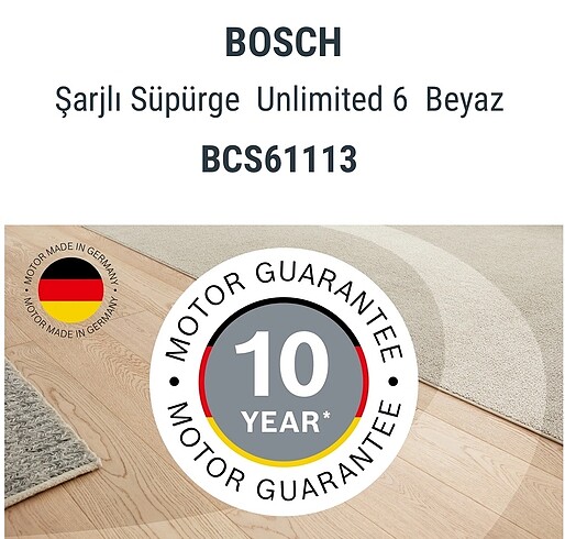 Beden Renk Bosch Unlimeted 6