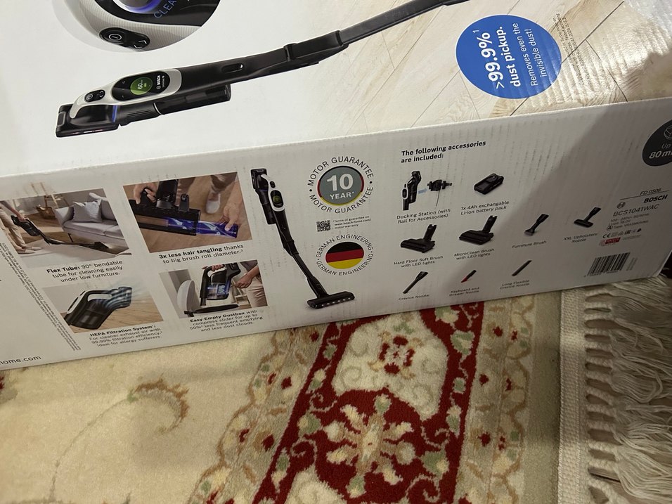 Bosch Unlimited 10 Kablosuz Elektrikli Süpürge - Görsel 3