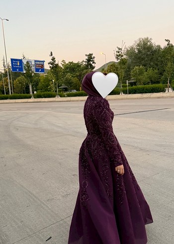 İşlemeli Çalıkuşu Abiye