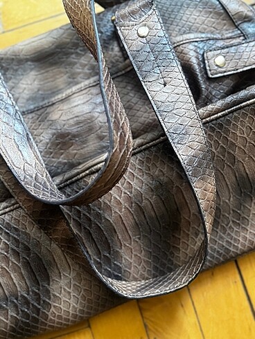 Beden kahverengi Renk Orjinal Vintage Guess Çanta