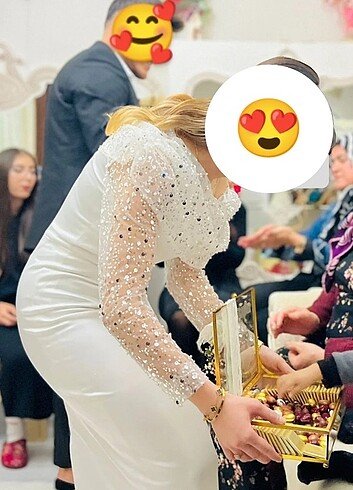 Diğer midi boy nişan nikah elbisesi
