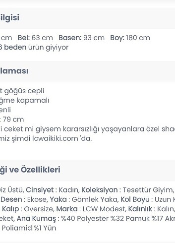 36 Beden Ekoseli oversize kadın gömlek ceket 