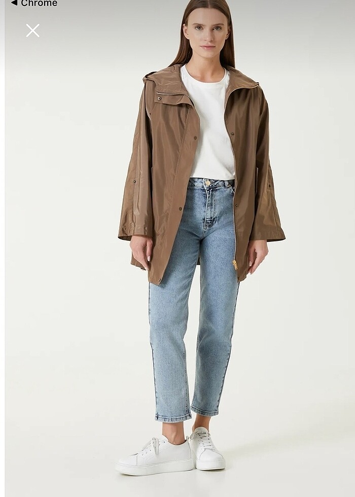 Network kadın Trençkot pardösü - Görsel 2