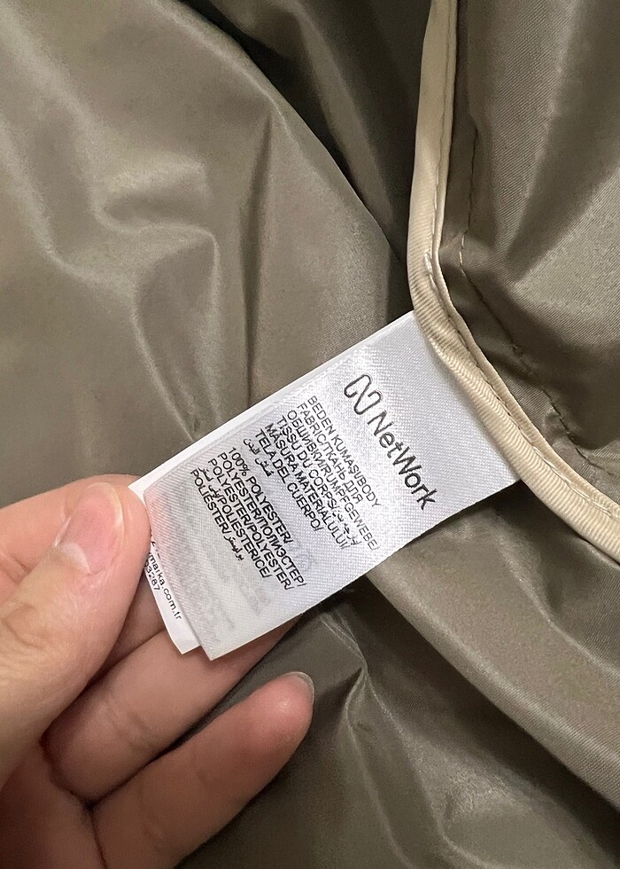 Network kadın Trençkot pardösü - Görsel 5