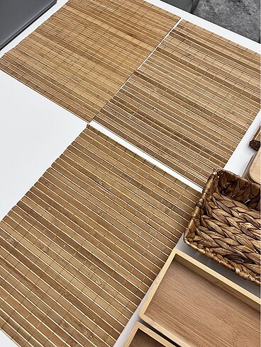  Beden Renk Bambu set