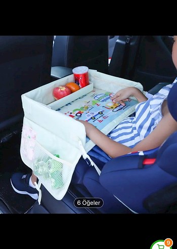 Araç koltuk çocuk oyun tepsisi - Görsel 12