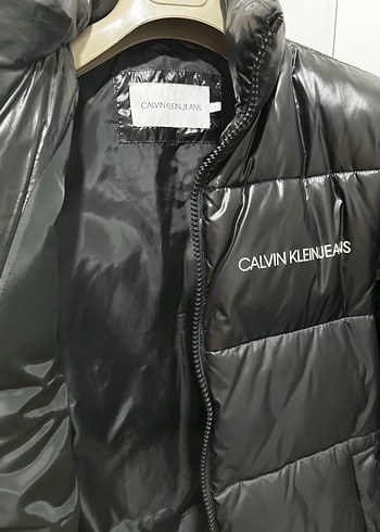 Calvin Klein Siyah Fermuarlı Erkek Mont - Görsel 2