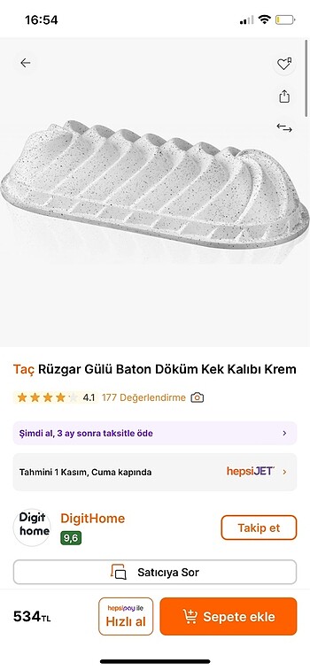  Beden Baton kek kalıpları