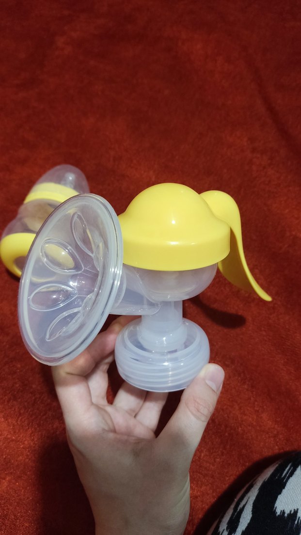 Sarı Renkli Manuel Göğüs Pompası - Görsel 3