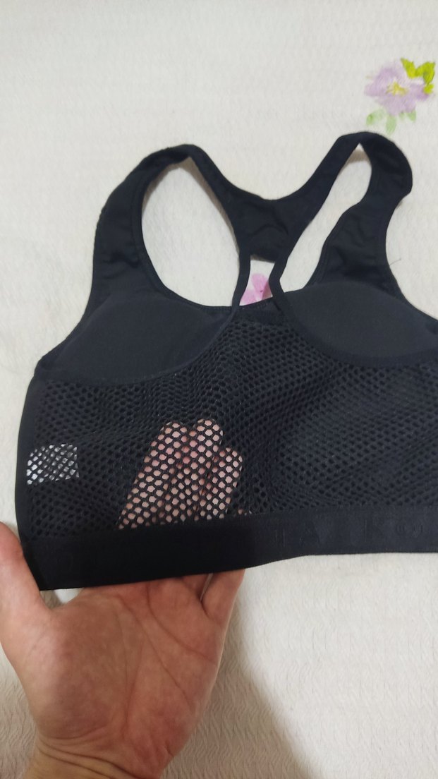 Siyah Goth Sporcu Sütyeni - Görsel 4