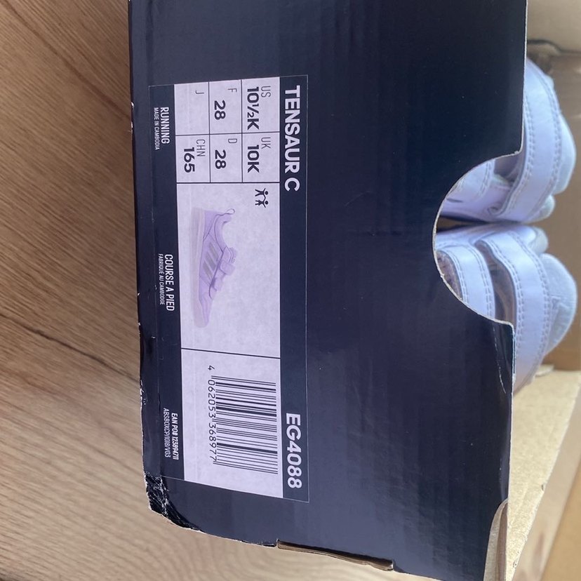 Kız Çocuk Beyaz Cırt Cırtlı Sneakers - Görsel 4