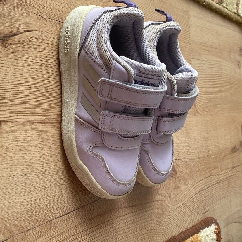 Kız Çocuk Beyaz Cırt Cırtlı Sneakers - Görsel 2