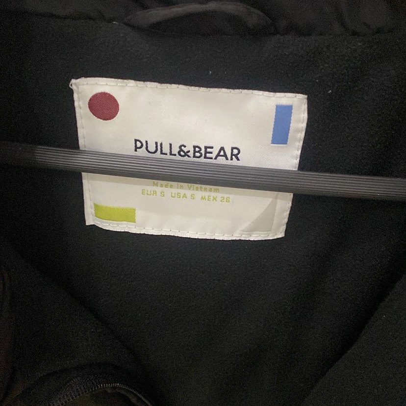 Düğmeli Siyah Kadın Kışlık Mont - Görsel 2