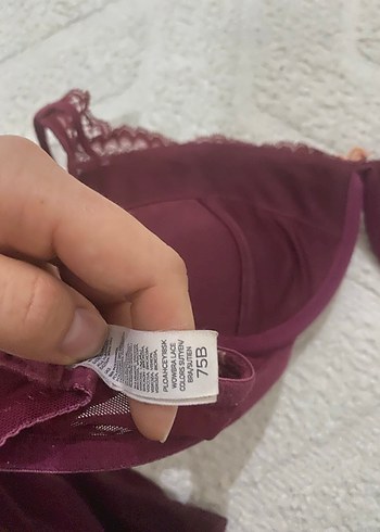 Bordo Bohem Midi Sütyen - Görsel 4