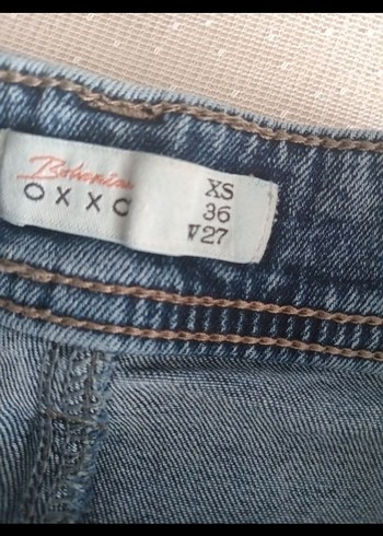 Geniş Kesim Kemerli Midi Kot Pantolon - Görsel 4