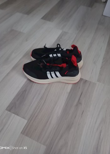 Siyah Bağcıklı Kadın Spor Ayakkabı - Görsel 2