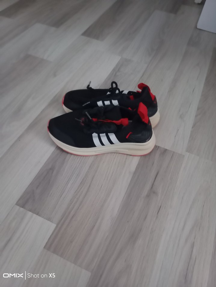 Siyah Bağcıklı Kadın Spor Ayakkabı - Görsel 2