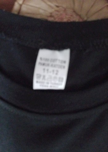 Kızlar için Siyah Uzun Kollu Goth Tişört - Görsel 3