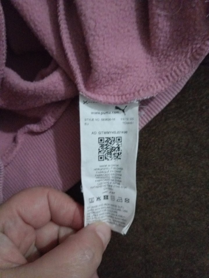 Pembe Oversize Kadın Sweatshirt - Görsel 5