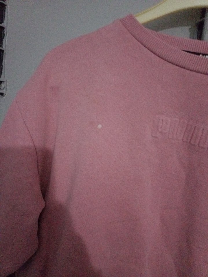 Pembe Oversize Kadın Sweatshirt - Görsel 3